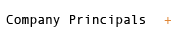 Company Principals